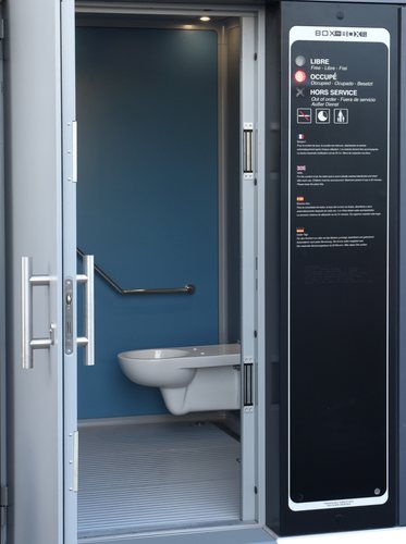 BOX in BOX : Les toilettes publiques sur mesure